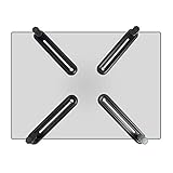 Suptek モニターアーム 無VESA穴調節器 アダプタ 13-27インチ対応 VESA規格75×75-100×100mm WK002
