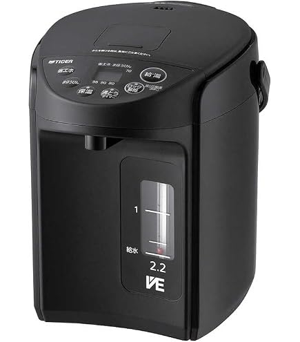 Amazon | 電気ポット 2.2L ブラウン | ノーブランド品 | 電気ポット 通販