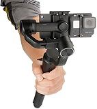 Kiowon マウントプレート アダプター Gopro Hero 3/４/５/６/7カメラ対応 スタビライザー 手持ちジンバル モバイルジンバル ハンドヘルド用 スイッチマウントプレート Zhiyun Smooth/Feiyu/DJI Osmo Mobile/DJI OSMO Actionアクションカメラ兼用