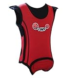 Baby Boys & Girls Wetsuit | Baby Warma Neoprene Wetsuit Wrap Red Ladybird 6-1... by TWF