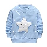 サクララ(Sakulala) ベビー服 子供服 長袖 ブラウス かわい 無地 五芒星 カートゥーン シャツ キッズ 兄妹揃い トップス 男の子 女の子