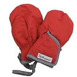 7A.M. ENFANTMittens MT500Red/GraySIZE（2-4T)