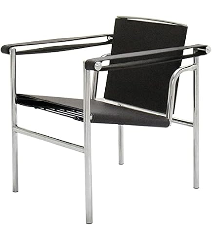 Amazon｜LC1スリングチェア レザー仕様 色ブラック ルコルビジェによる