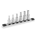 トネ(TONE) ヘキサゴンソケットセット(ホルダー付) HH406 差込角12.7mm(1/2") 内容6点