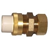 Genova53044ZTransition CPVC Union (O.D. Tubing)-3/4"CPVC TRANS CMP UNION (並行輸入品)
