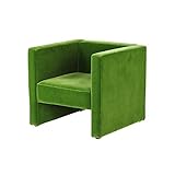 arne ソファー 1人掛け 肘付き 布張り ファブリック リビング プチコンパクトソファ 1P グリーン モケット生地