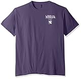 NCAAユニセックスNCAA Sketchbook快適カラー半袖Tシャツ XX-Large パープル