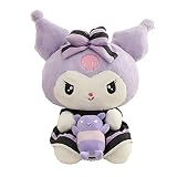 UOAO クロミ ぬいぐるみ クロミ おもちゃ クロミグッズ 枕子供へのギフト子供の誕生日プレゼントクロミぬいぐるみ めちゃでかクロミぬいぐるみ クロミ抱き枕 かわいい 萌え 女の子 可愛い プレゼント（悪魔 35cm）
