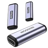 MOGOOD USB C 中継アダプタ 3個 USB Type C 変換 アダプタ メス to メス USB Type C 延長アダプタ 【100W 急速充電 と 40Gbps 高速データ転送 と 8K@60Hz映像出力】Type C 延長コネクタ セット 中継器の両端はType C to Type C線の使用のみをサポートしている