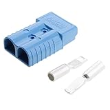 Dolity バッテリ　クイック　ディスコネクト　ウィンチ　コネクタ　ターミナル付　350アンペア　2/0AWG　全4色 - ブルー