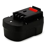 POWERAXIS 18V 2000mAh NICD Black&Decker Replacement Battery for Black&Decker Cordless Tool 244760-00