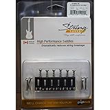 graphtech(グラフテック) PS-8001-00 STRING SAVER ORIGINALS FOR STRAT ＆TELE 2 1/16" SPACING ブリッジサドル オフセットタイプ