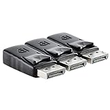 dp hdmi 変換 dp ダミープラグ 3 - Pack DP-display port DPバーチャル・ディスプレイ DP virtual display DPグラフィックカード表示GPU検出監視ダミープラグアダプタ 3840x2160@17H(DP)