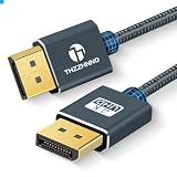 Thzzhnno 4K DisplayPort ケーブル 1M 、DP 1.2ケーブル、 DPケーブル 金メッキ 高速4K@60Hz 2K@165Hz 2K@144Hz ノートパソコン PC ゲーミングモニター テレビ用