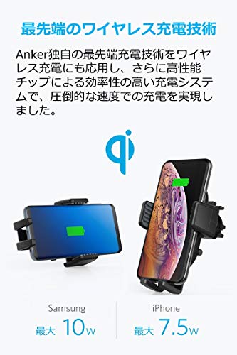 トヨタ ノアで使用！ おすすめスマホホルダー ーANKER PowerWave 7.5 