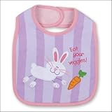 Stephen Joseph Bunny Bib by Stephen Joseph