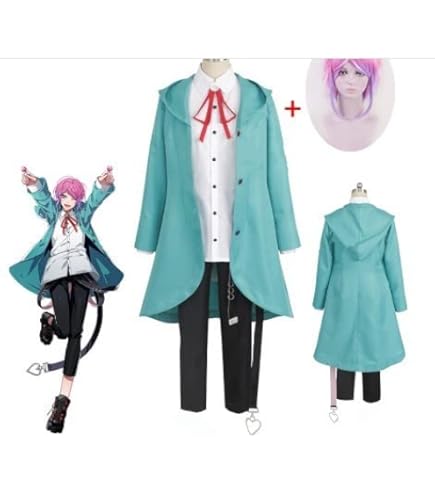 Amazon.co.jp: ヒプノシスマイク 飴村乱数 コスプレ衣装 ウィッグ付き
