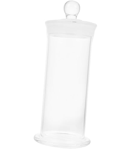 Amazon.co.jp: PartyKindom 透明ガラス標本瓶 ガラス保存瓶 耐摩耗