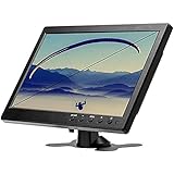 10.1インチ液晶小型モニター 1024X600解像度 DC12V車載ディスプレイ VGA HDMI BNC AV 入力 スピーカー内蔵