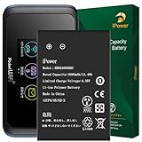 iPower for Softbank Pocket WiFi 501HW バッテリー 互換 交換 容量3000mAh 3.8V 汎用HB824666RBC電池 PSE認証 対応Pocket WiFi 502HW/504HW/505HW、HuaWei E5577/E5577s-321/E5577S等機種 対応HWBBJ1/HWBBK1/HWBBN1電池【No Tools】