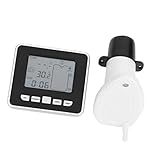 Fenteer 超音波レベル計　メーター　100m　TS-FT002　ワイヤレス　温度センサー付き　