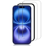iPhone 16 フィルム【2枚セット】-旭硝子素材製 いphone16 保護フィルム 硬度9H 耐衝撃 スクラッチ防止 自動吸着 気泡ゼロ iphone 16 用の ガラスフィルム 指紋防止 露出オーバー防止
