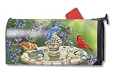 MailWraps Bird Bath Gatheringメールボックスカバー01330