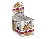 Quest Nutrition(クエストニュートリション), プロテインクッキー Chocolate Chip 12 Cookies 海外直送品　並行輸入品