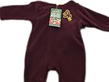MascotWear See My Hood幼児3 to 6月Arizona State Sundevilsポリエステルフリースジップアップフード付きOnesie