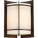 Quoizel NN8313WT Nolan 1-Light Outdoor Wall Fixture, Western Bronze [並行輸入品]