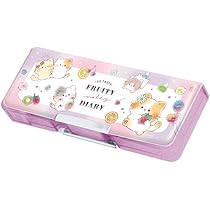 ふでばこ15こセット Q-LiA 2ポケット BOXペンポーチ 筆箱 チャーミーキトゥン しっぽ