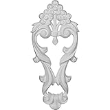 Ekena Millwork ONL07X16X01FL 7 1/8-Inch W by 16-Inch H by 1 1/8-Inch P Medium Flowers with Flowing L