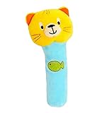 幼児ベビーキッズアニマルソフトぬいぐるみぬいぐるみラトルラブリーキャット