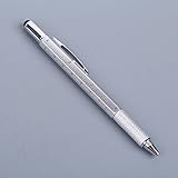 Tiptiper 6 in 4多機能ボールペン スクリュードライバツールペン スタイラスクリエイティブで