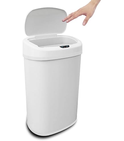 Amazon｜コストコ ECO センサー ゴミ箱 47L｜フタ付きゴミ箱