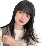 [ブライトララ] 素肌ウィッグ ウィッグ ミディアム カール レディース 医療用 フルウィッグ 竹 かつら hf1889-BC-S