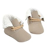 Domybest幼児用靴 子供用スパンコールシューズ 秋冬 ベビー小児靴 スノーブーツ 写真小道具 新生児の贈り物 ソフトソール 0-1歳に適して