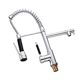 OUNONA キッチン銅用水栓　シングルレバー混合栓（ホースなし）