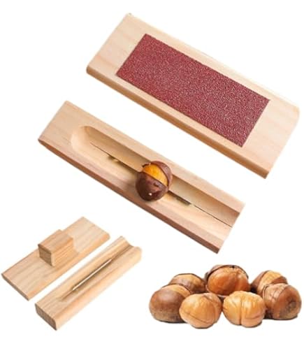 駒入れ　栗の木製削り出し 駒入れ 栗の木製削り出し