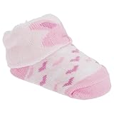 赤ちゃん・ベビー用 ガールズ コットンリッチ ギフトポーチつき ピンク ベビーソックス 靴下 女の子 (ワンサイズ) (ウサギ)