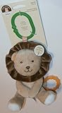 Child of Mine Chime and Chew Soft Plush - Brown Lion with Teething Ring and Chime by Child of Mine