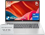 HP 17 タッチスクリーンノートパソコン。17.3インチHD+タッチスクリーンビジネスノートパソコン、Intel Core i7、16GB RAM、1TB SSD、Windows 11 Pro、10キーバックライトキーボード。