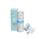 SouZouキズ防水フィルム キズパワーパッド 大きめサイズ キズに保護テープ 防水ドレッシング キズに保護フィルム 創傷用防水フィルム 入浴 水泳 産後キズ保護 カットでき 148mm幅 10メートル長い (1ロール)