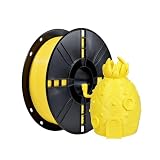 iBOSS PLA Plus 3Dフィラメント 3D印刷 PLA+ 3Dプリンターフィラメント 靭性強化 高密度 1.75mm径 1kgスプール 寸法精度+/- 0.02mm ほとんどのFDMプリンターに適合（イエロー）