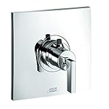 Axor 39711001 Citterio Thermostatic Trim with Lever Handle in Chrome [並行輸入品]