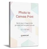 (30cm x 46cm, 1.25" Gallery Wrap) - Avercart Custom Canvas Photo Print/Turn Your Image into Canvas A