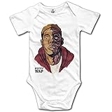 Cool Fetty Wapベビーロンパース半袖Babysuit Baby Onesie for Boy Girl カラー: ホワイト