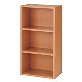 カラーボックス　3段　組立式 (ナチュラル)