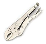 Tradespro 836029 10-Inch Curved Jaw Locking Pliers [並行輸入品]