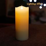 家印象 LEDキャンドル 揺らぎ タイマー機能付き 7インチ(象牙色)1個入